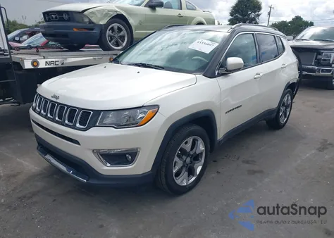 2018 Jeep Compass Limited Fwd z USA, uszkodzony, nr VIN 3C4NJCCB1JT487148